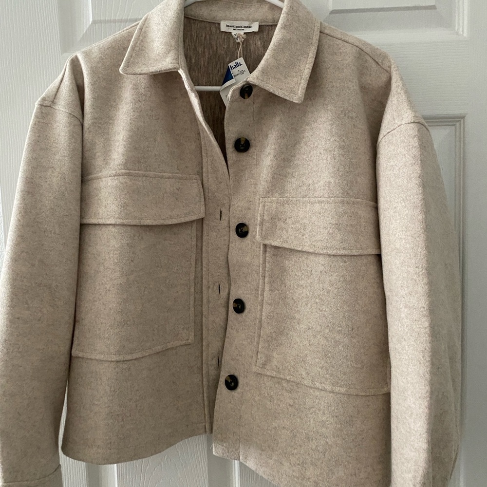 Cream cardigan